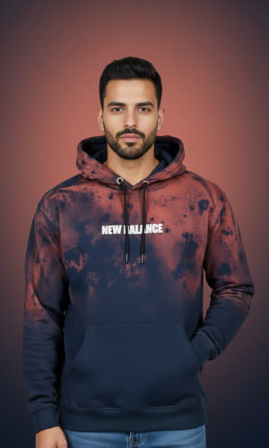 Unisex Ombre Midnight Wine Hoodie