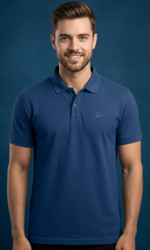 Midnight Blue Polo T-Shirt