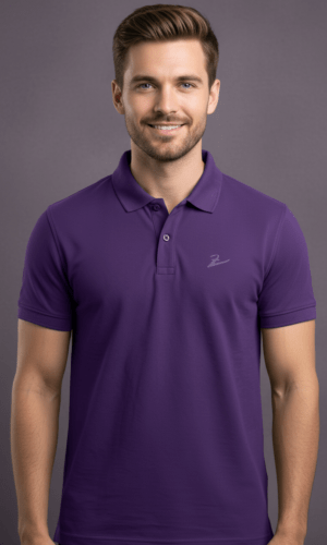 Purple Royale Polo T-Shirt